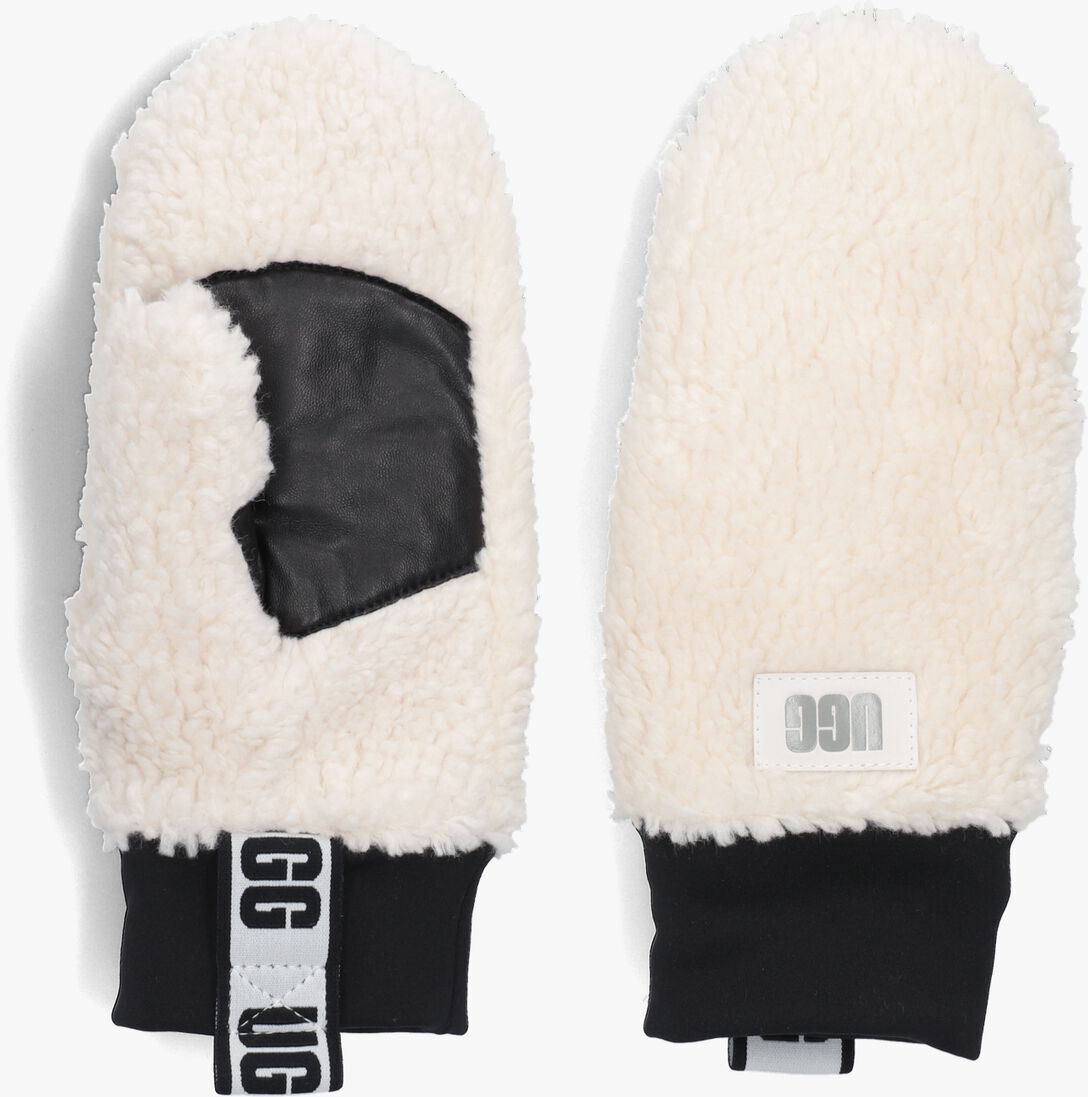 Ugg UggFluff mitten logo 101099 NMB Beige maat S.M