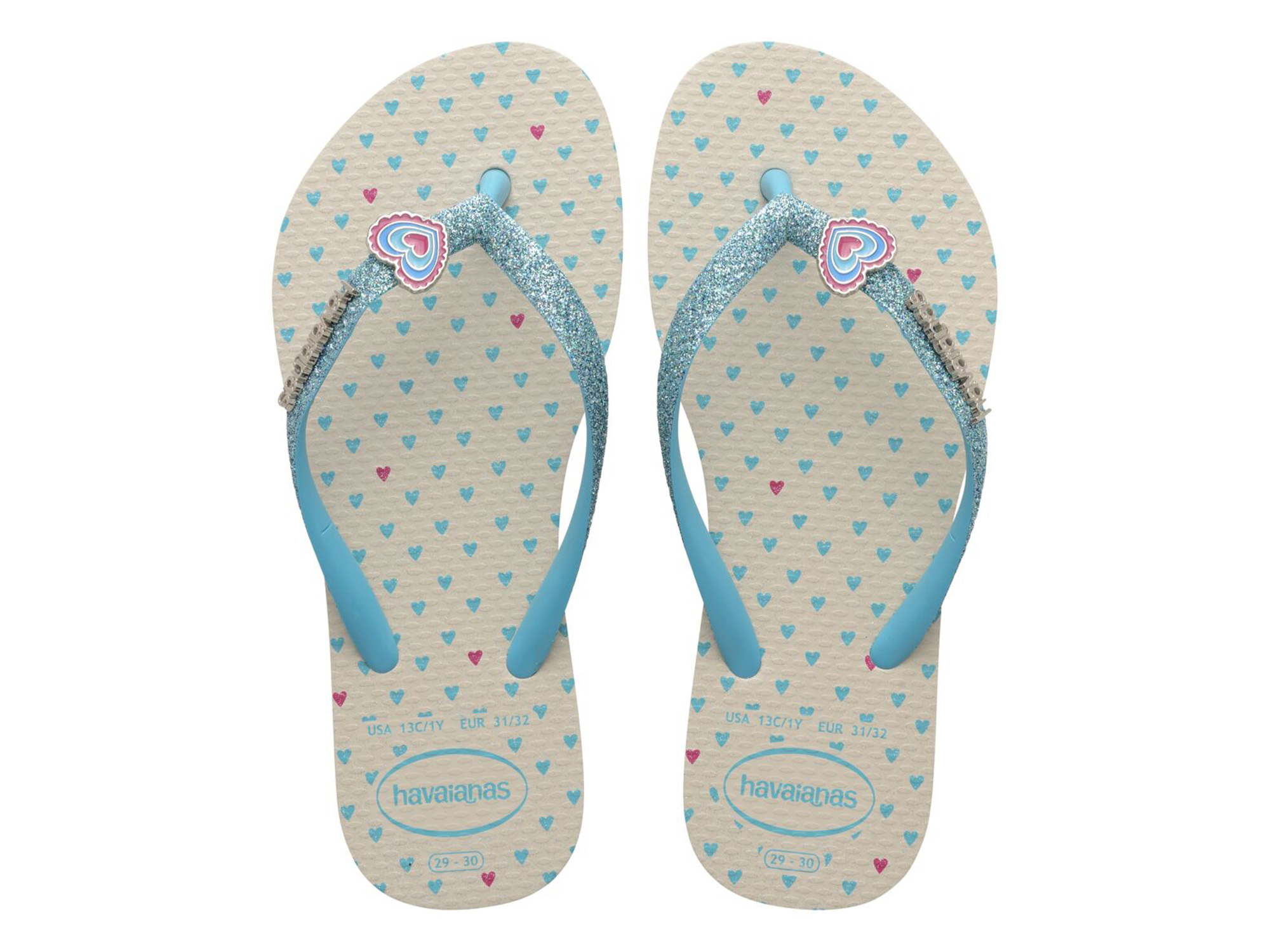 Havaianas Kids Slim Glitter II beige Beige
