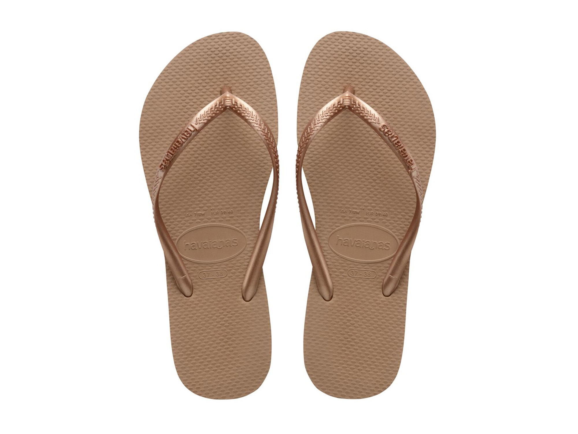Havaianas Slim rose gold Rose