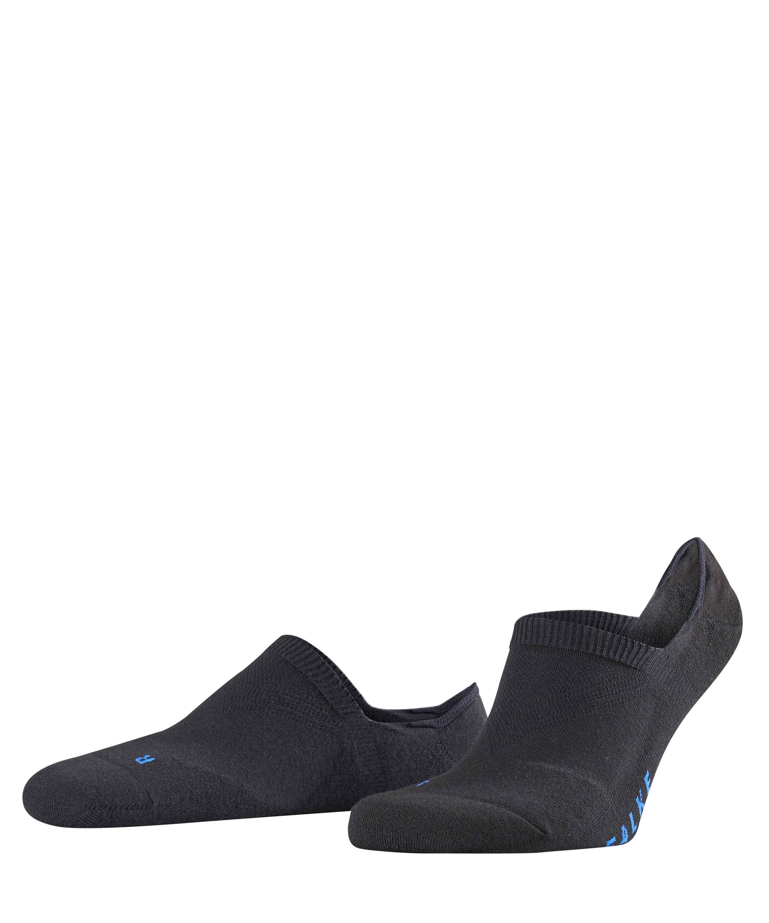 Falke Invisible Cool kick 16675 black Zwart