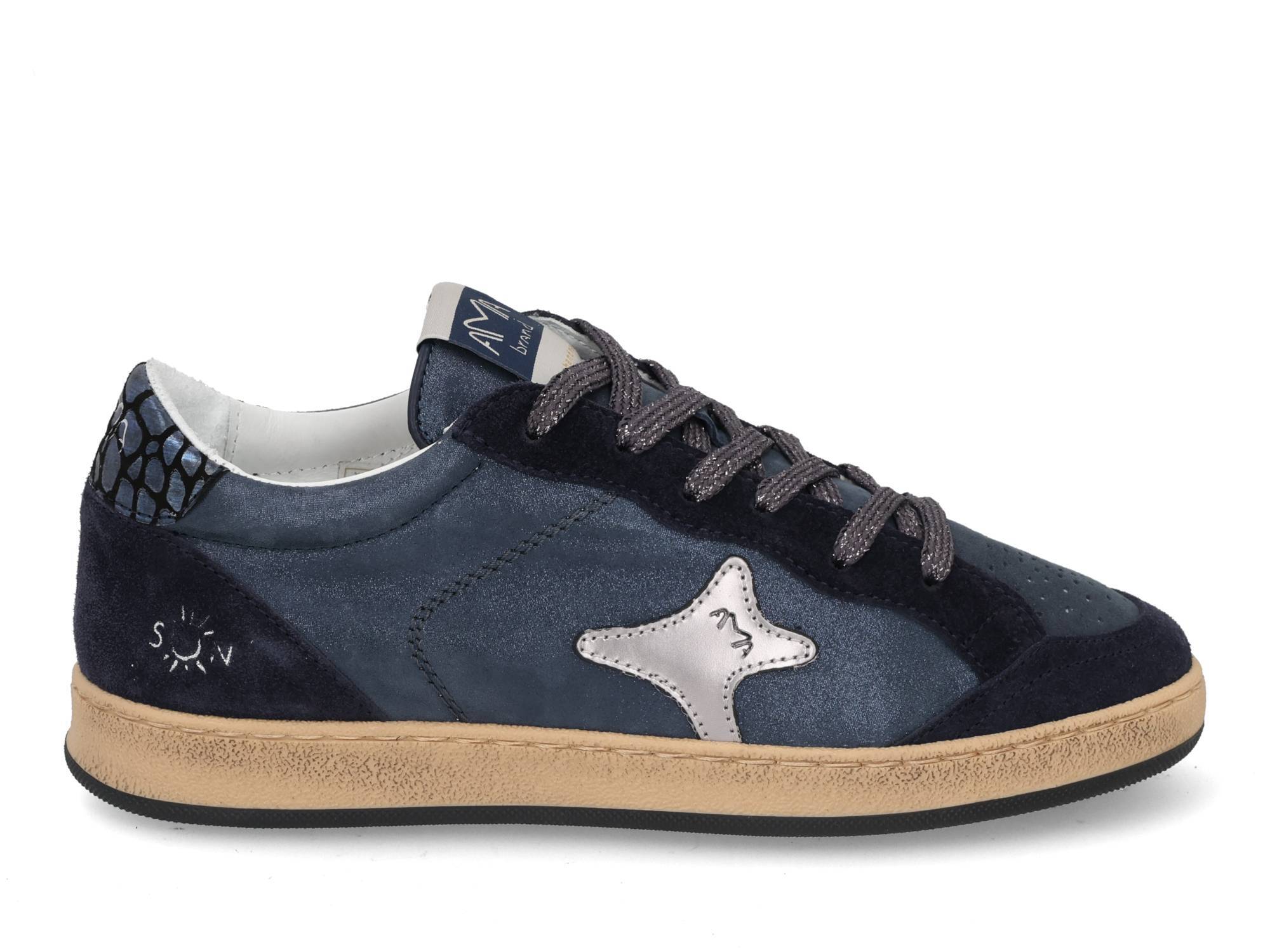 AMA brand 4777 blue donkerblauw maat 41