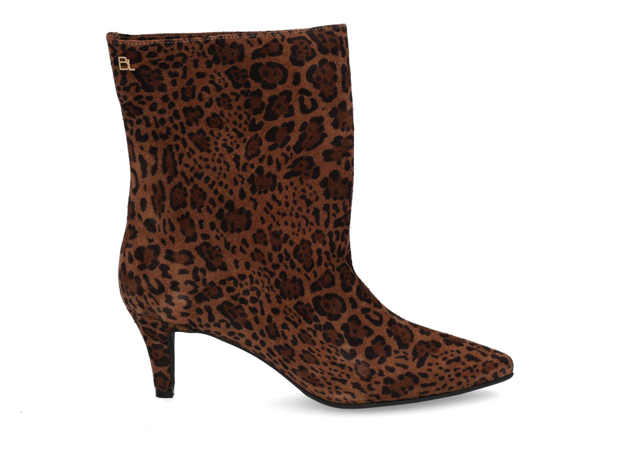 Babouche Alison-2 chita dark brown multi bruin 