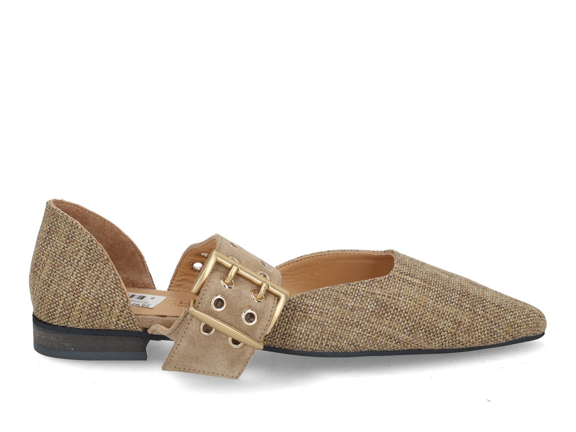 Babouche G-Binny-84 taupe kum taupe