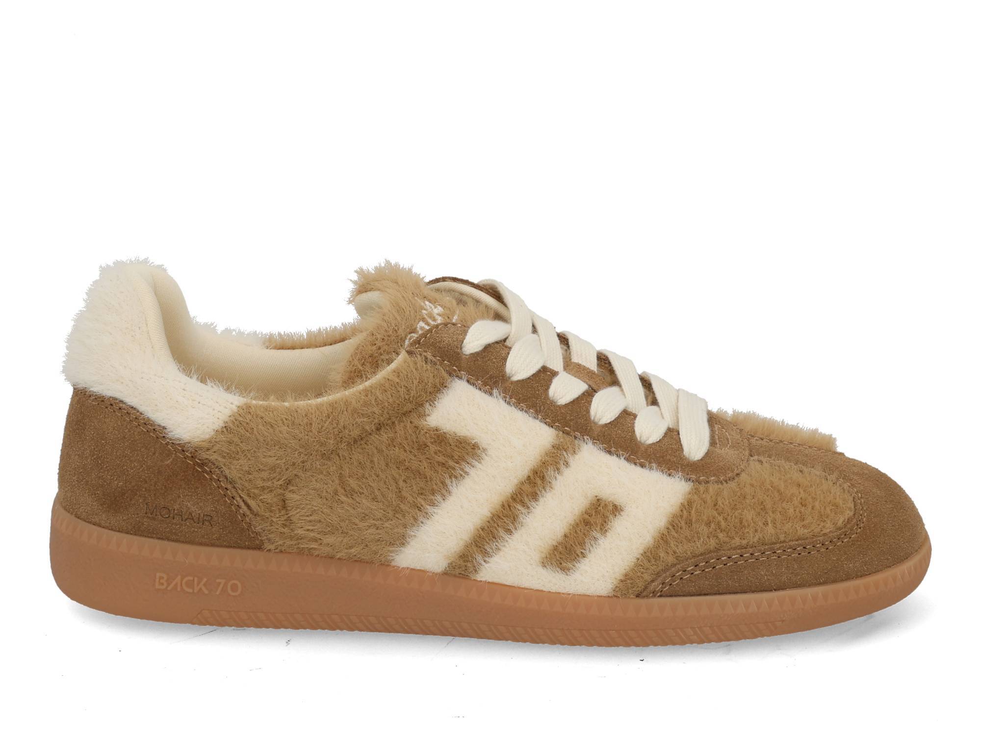 Back 70 Mohair brown butter Beige maat 37