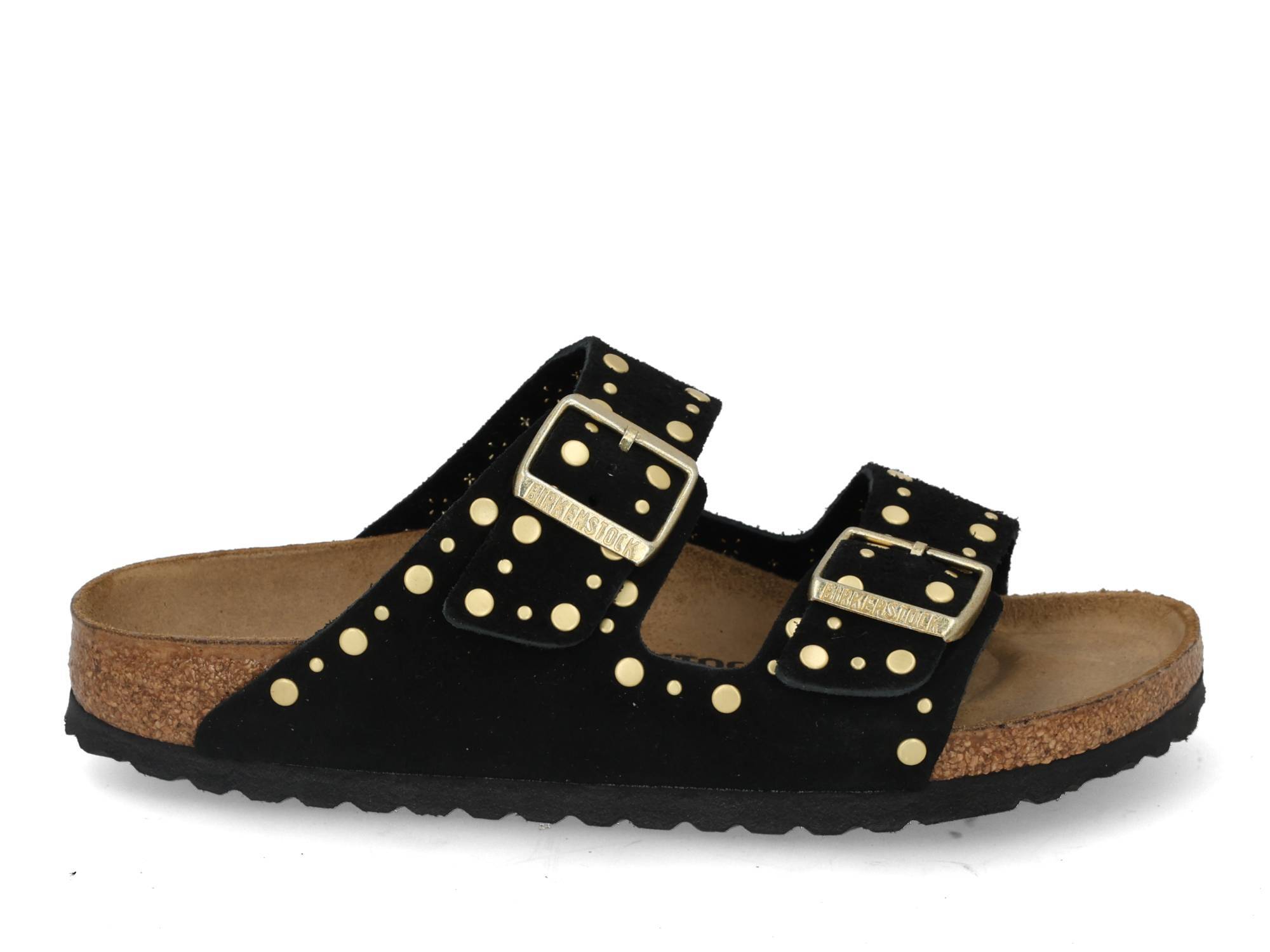 Birkenstock Arizona rivet narrow 1030348 black Zwart