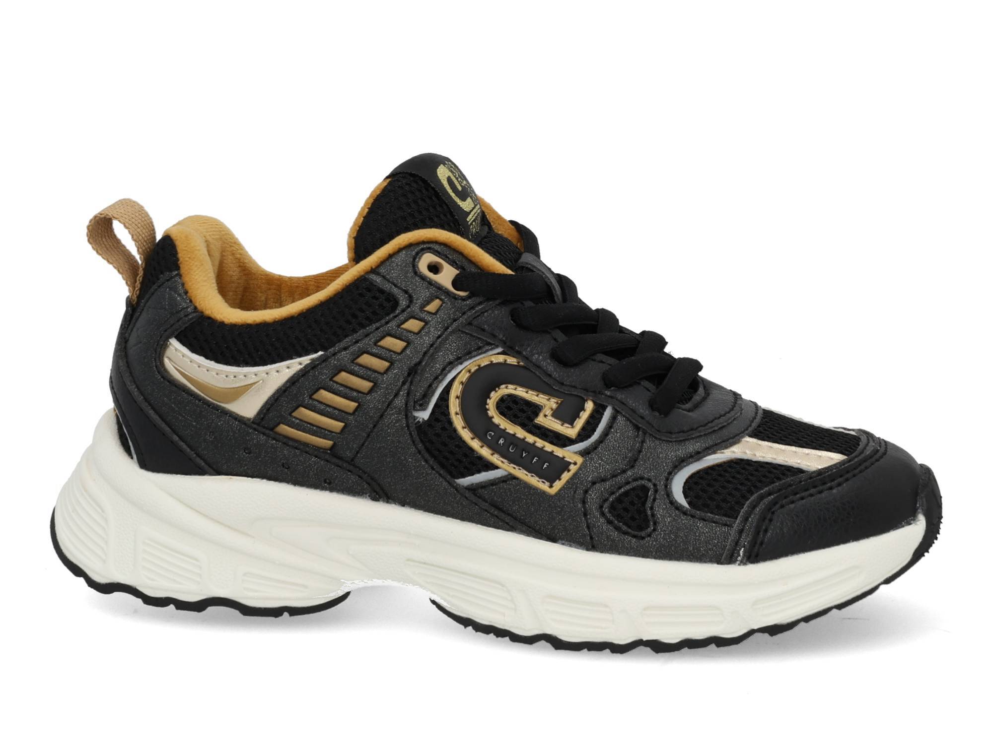 Cruyff Marti black gold Zwart