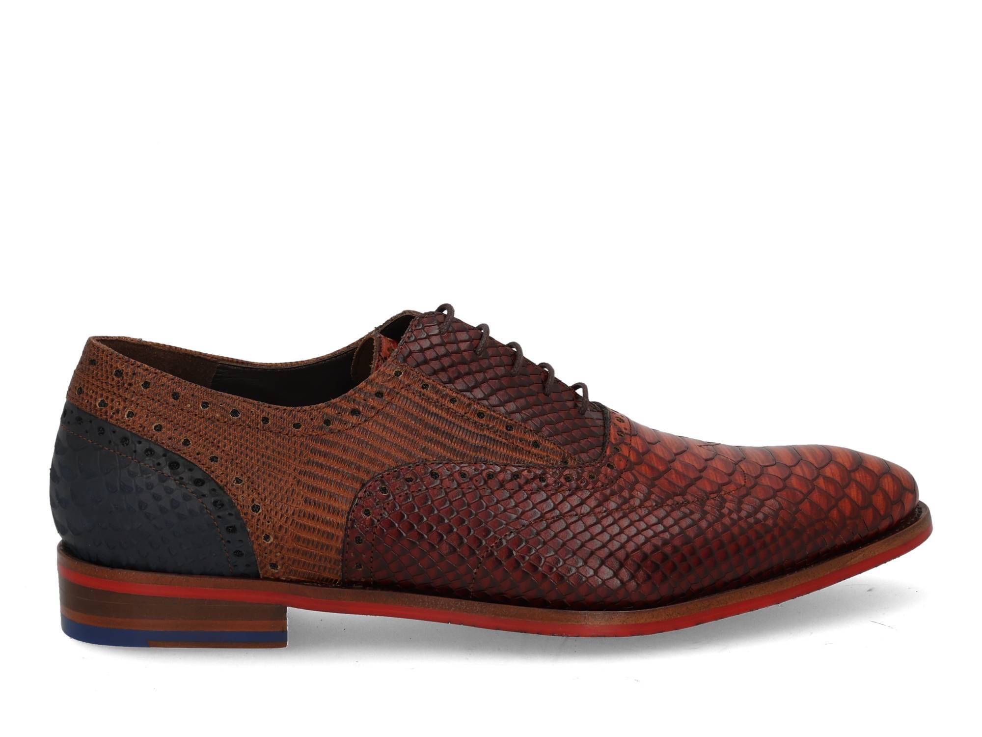 Floris van Bommel De Stapper 05.16 cognac Cognac maat 43