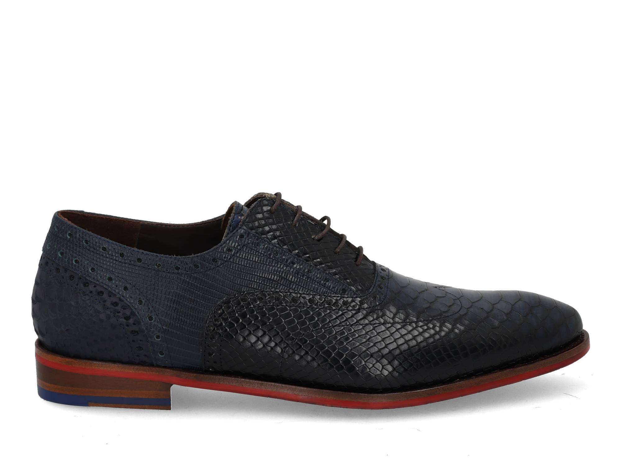 Floris van Bommel De Stapper 05.17 darkblu donkerblauw maat 41