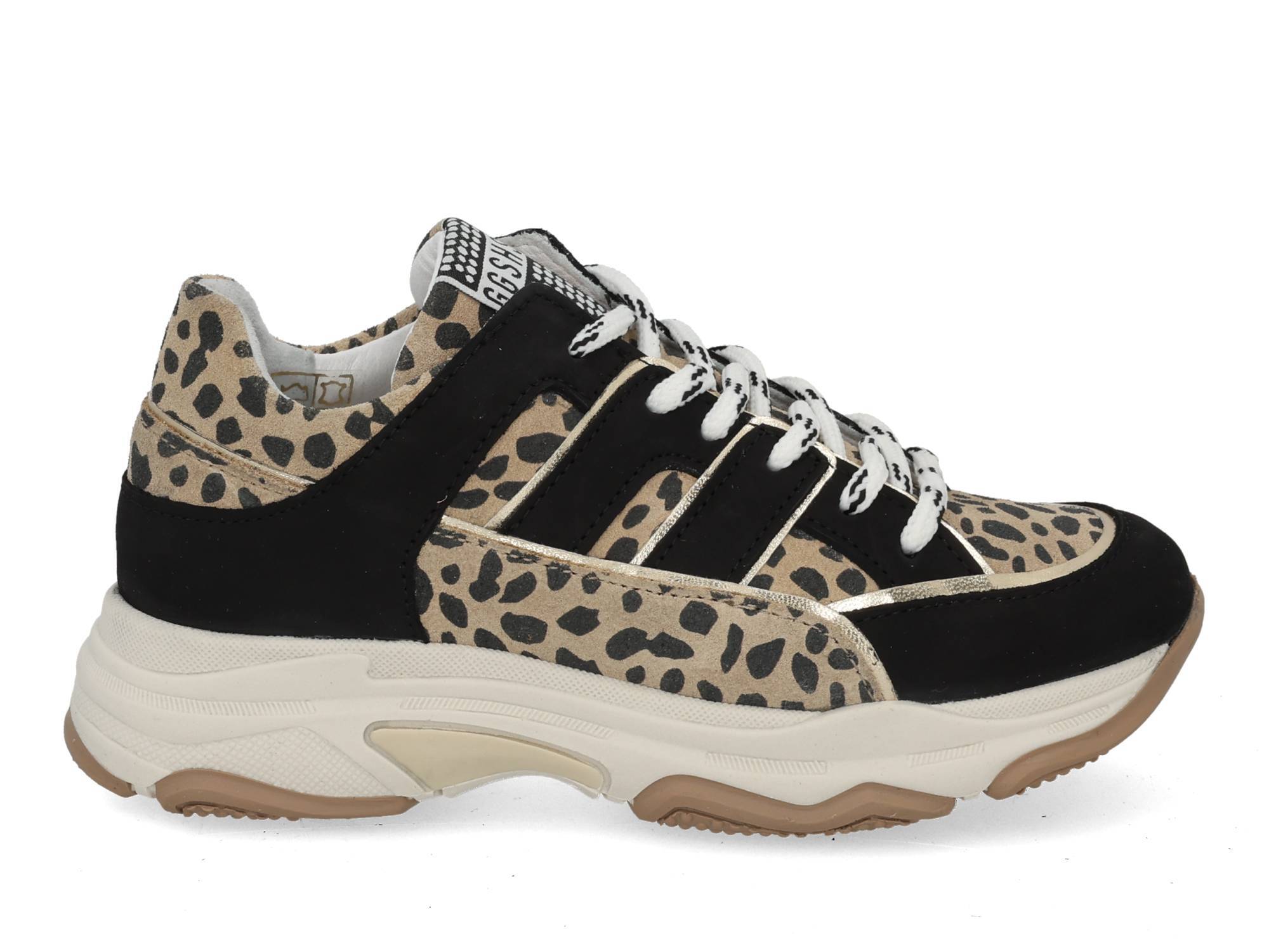 Giga G4655 nero leopard multi zwart