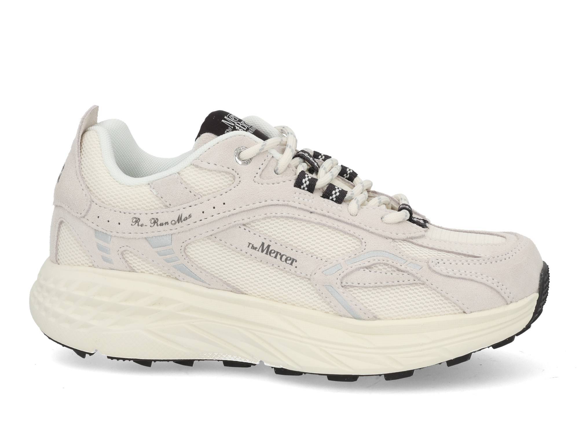 Mercer The Re-Run MAX suede 157 white brown Wit 