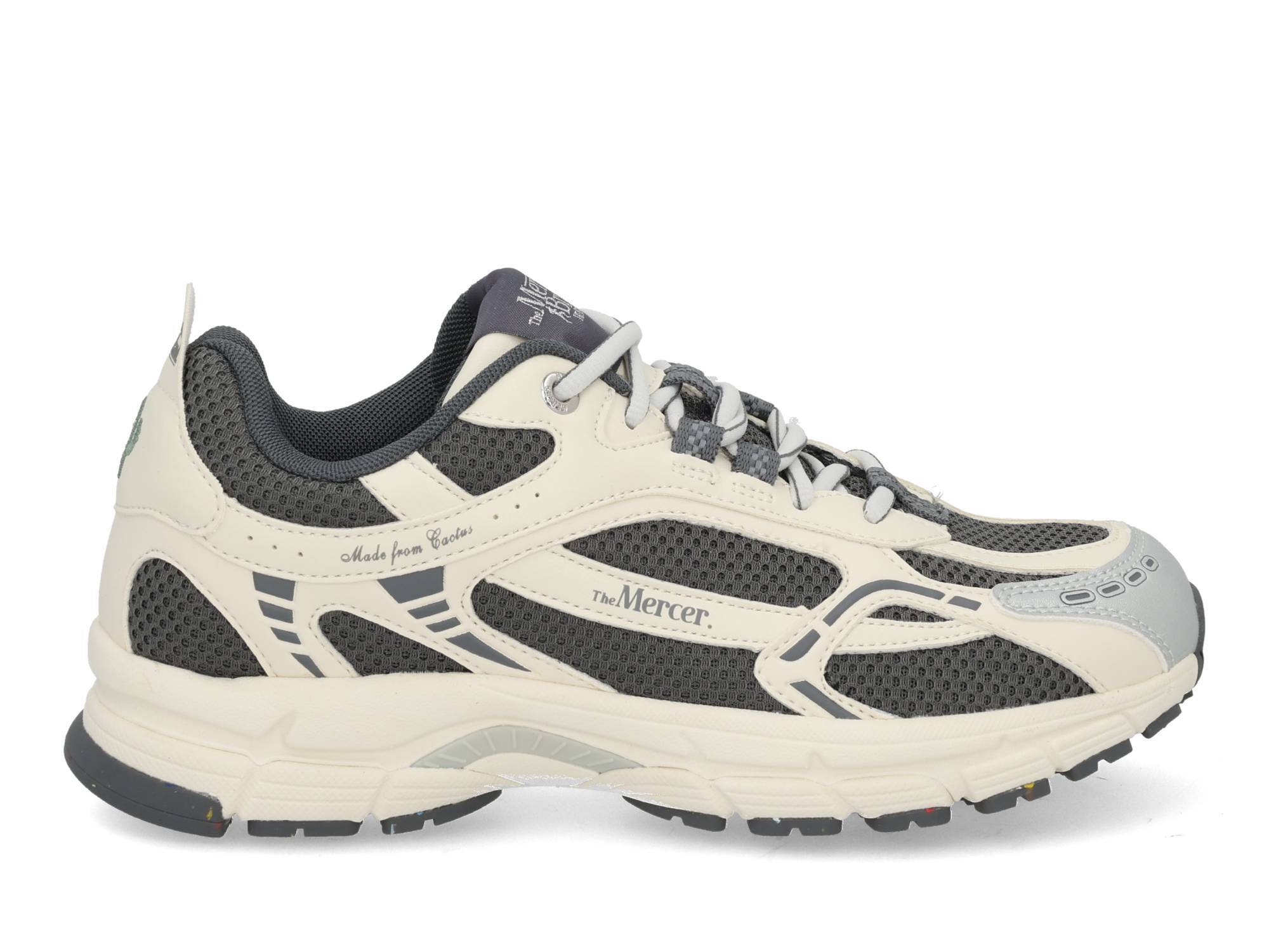 Mercer The Re-Run Cactus 158 white grey Multi grijs 