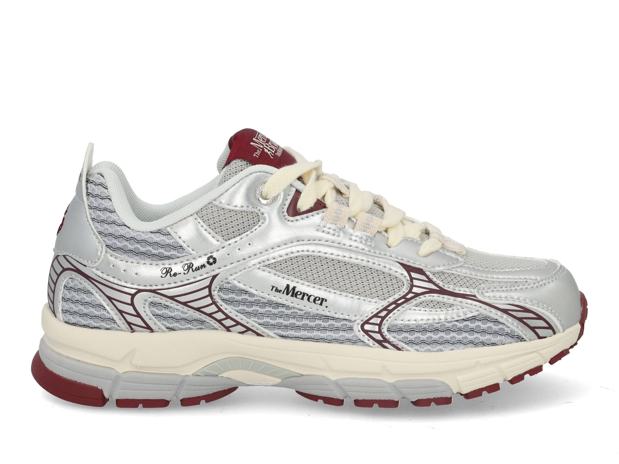 Mercer The Re-run twin mesh 973 grey red Grijs