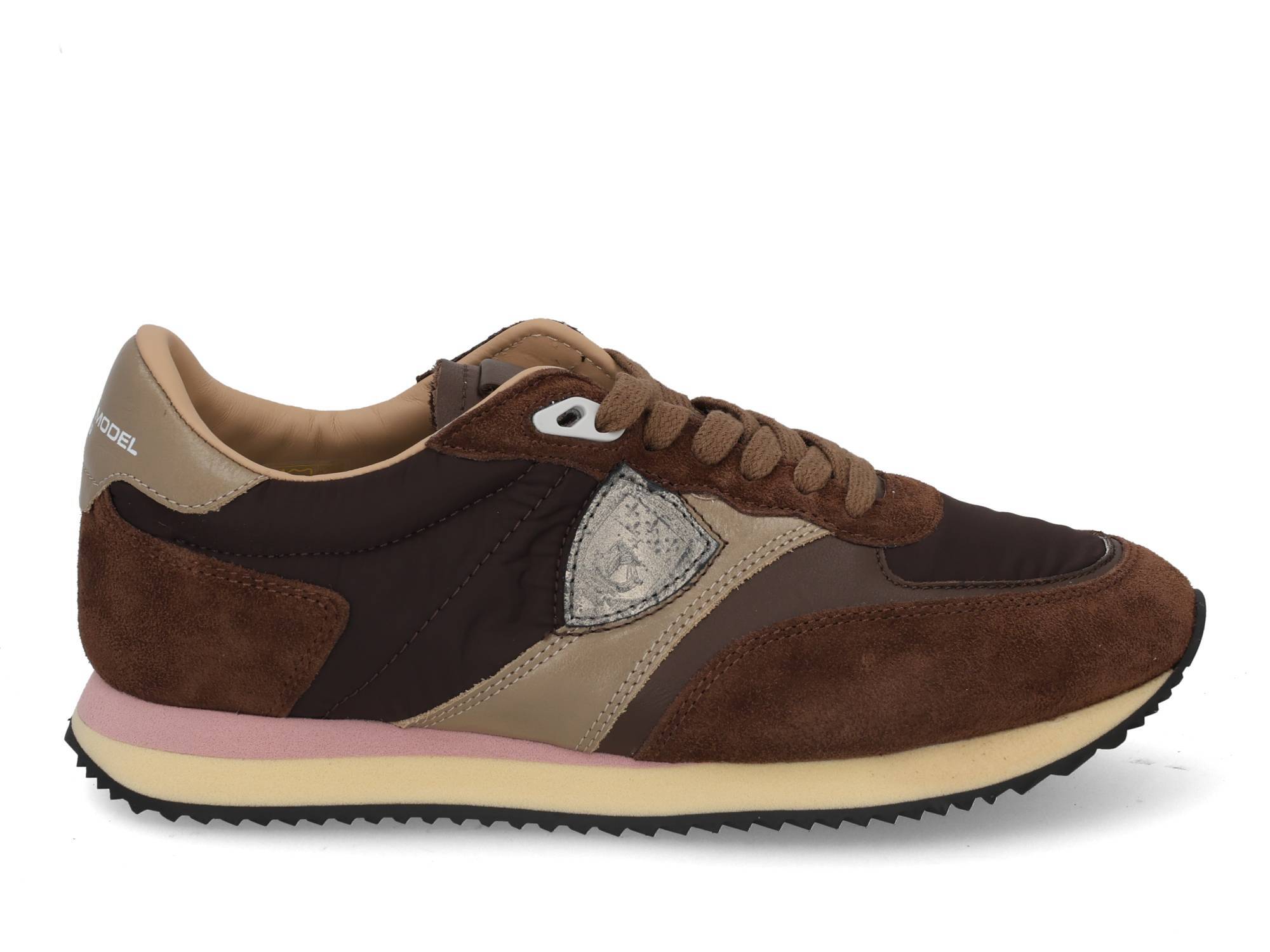 Philippe Model BLVille low brun Bruin maat 41