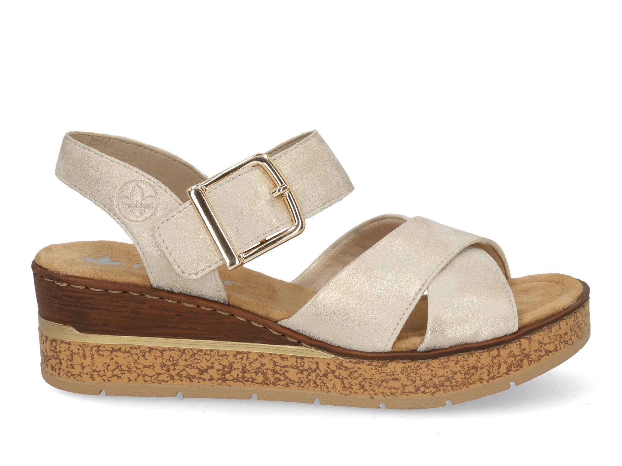 Rieker 63795 60 muschel Beige