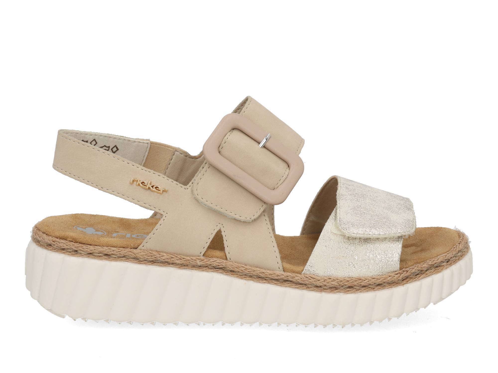 Rieker 69260 60 beige gold Beige