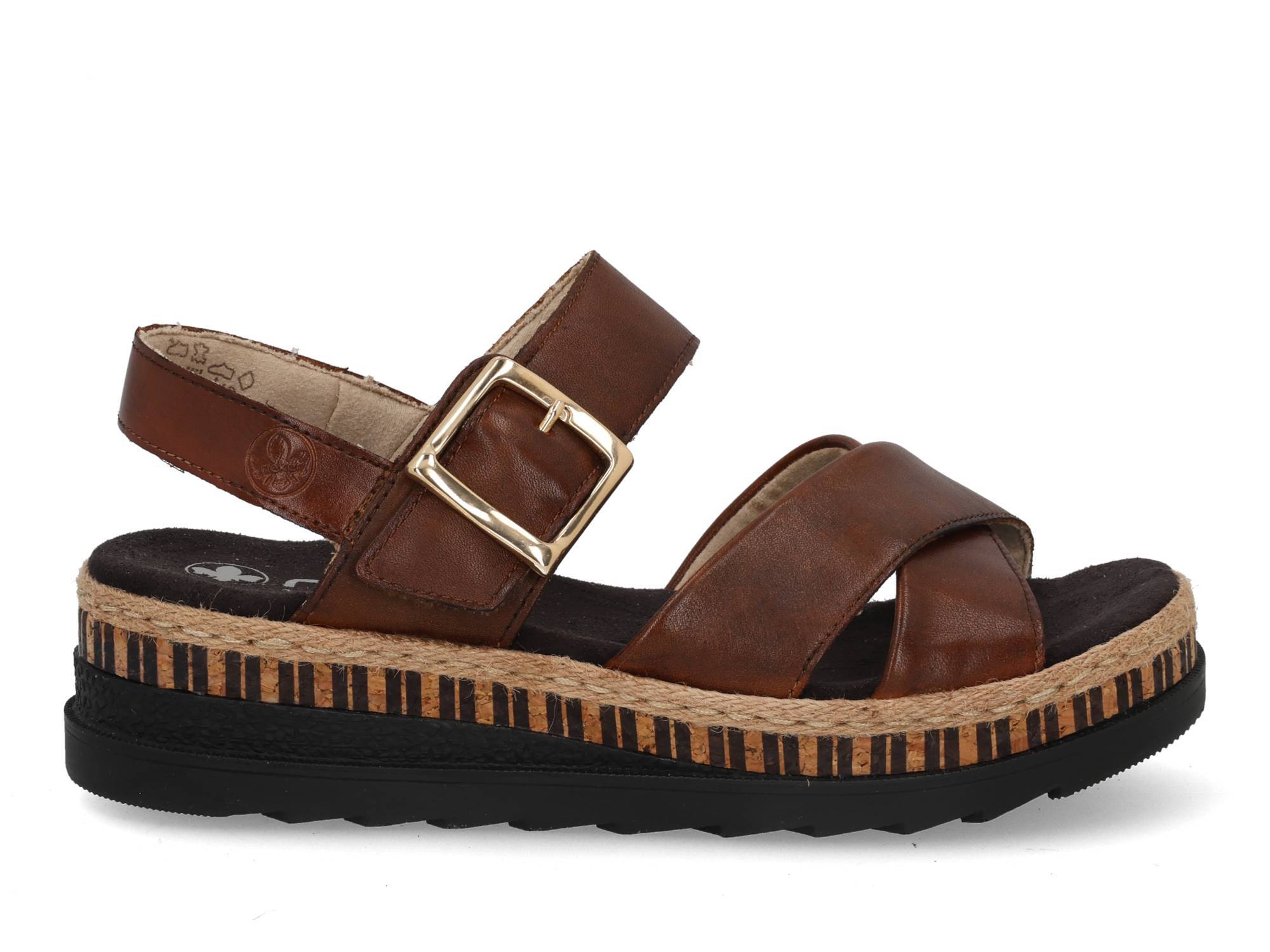 Rieker V7951 24 reh Cognac