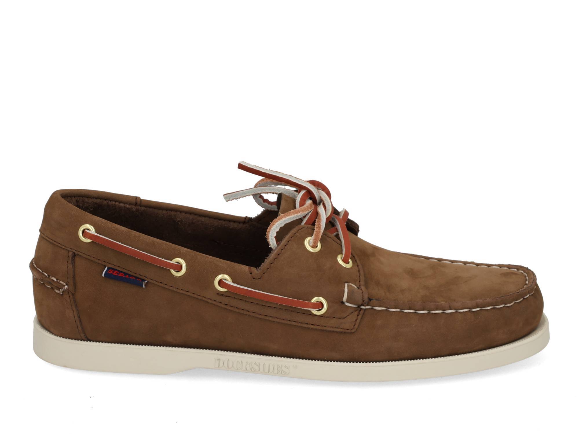 Sebago Docksides Portland ACO brown dk Bruin