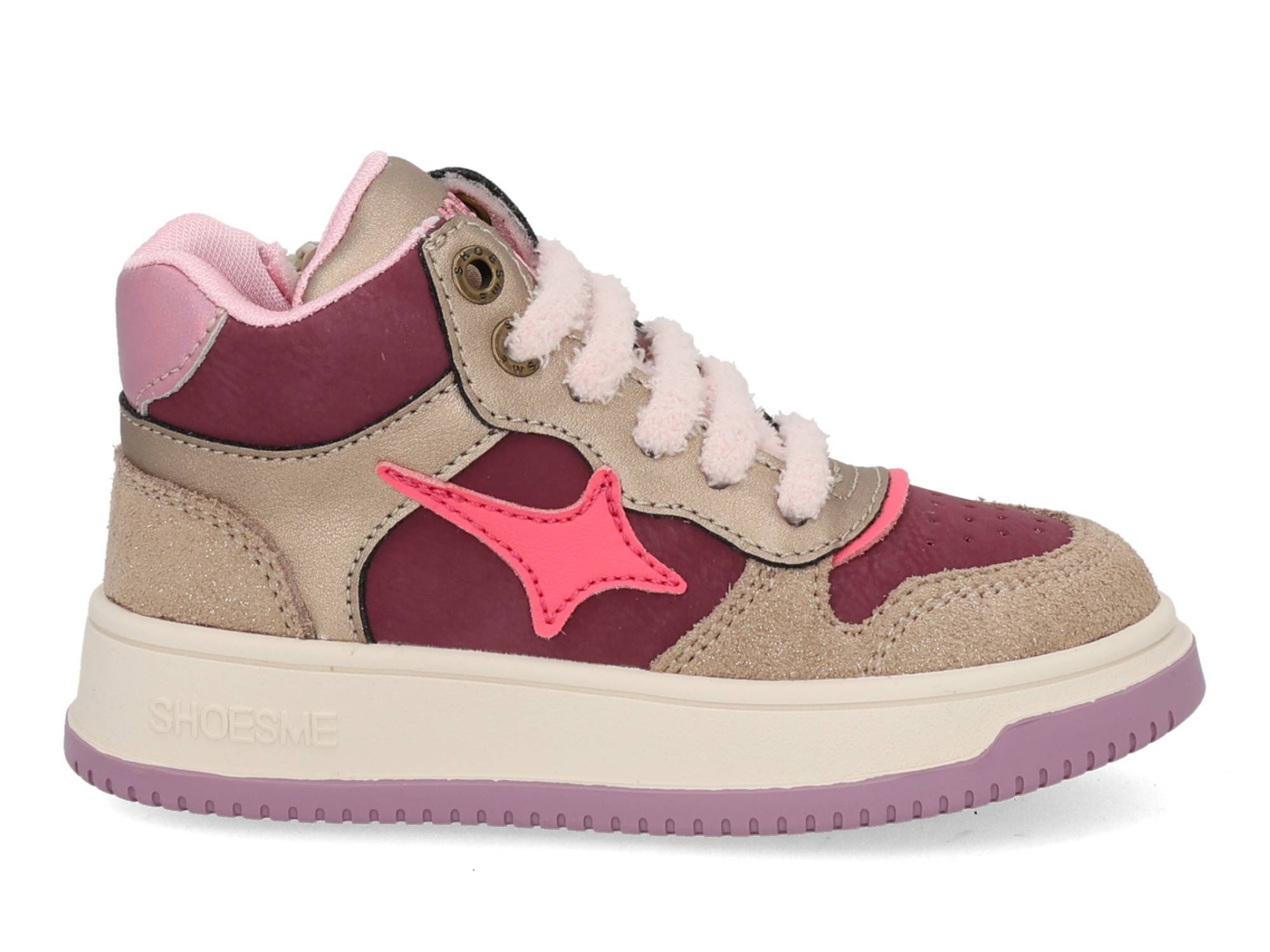 ShoesMe NO25W006-F bordeaux champag multi rood