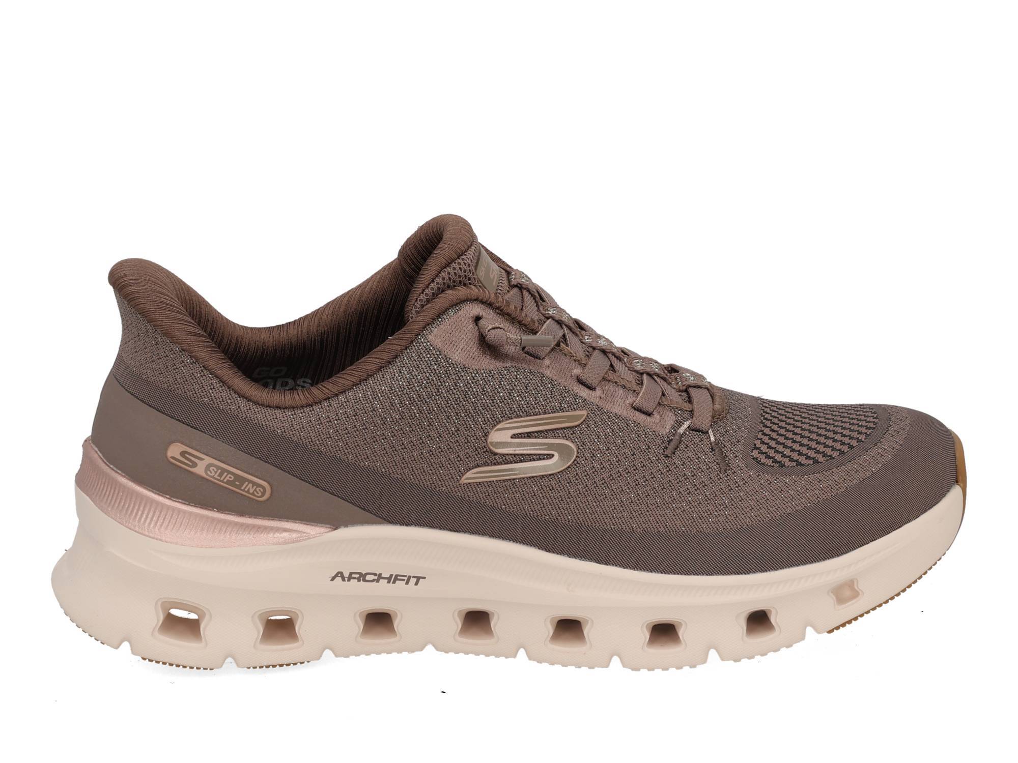 Skechers Arch Fit Glide Step CHOC Bruin maat 40