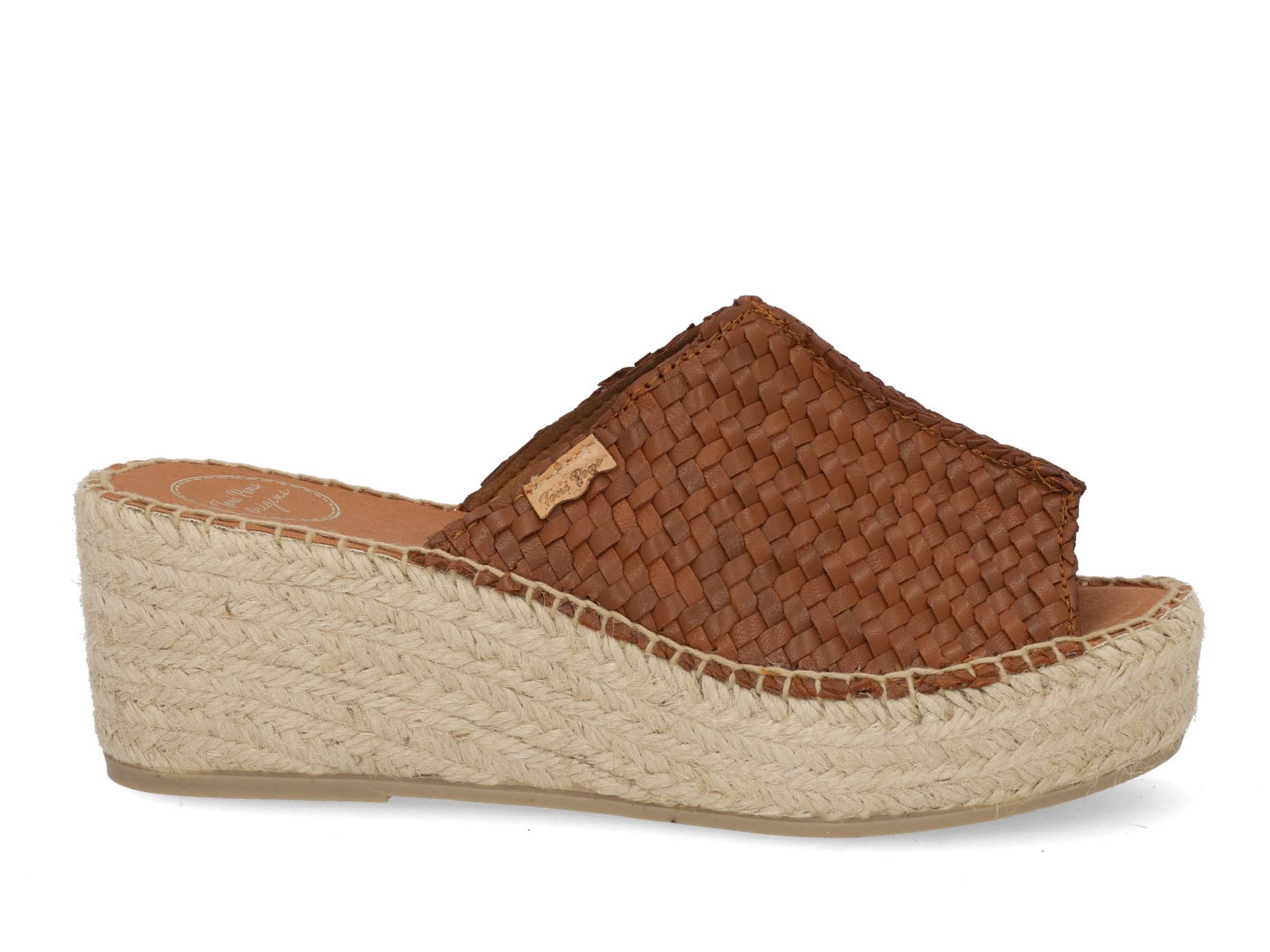 Toni Pons Espadrilles Dames Isolda Cognac 38