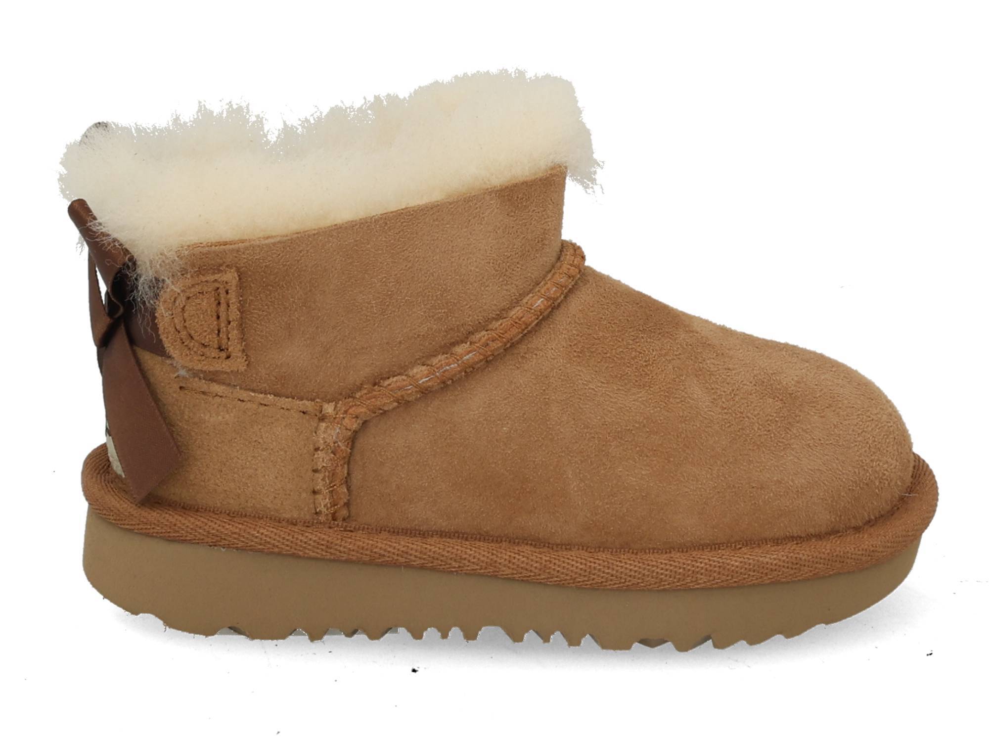 Ugg Ultra mini bailey bow 1185920 CHE chestnut Cognac maat 25