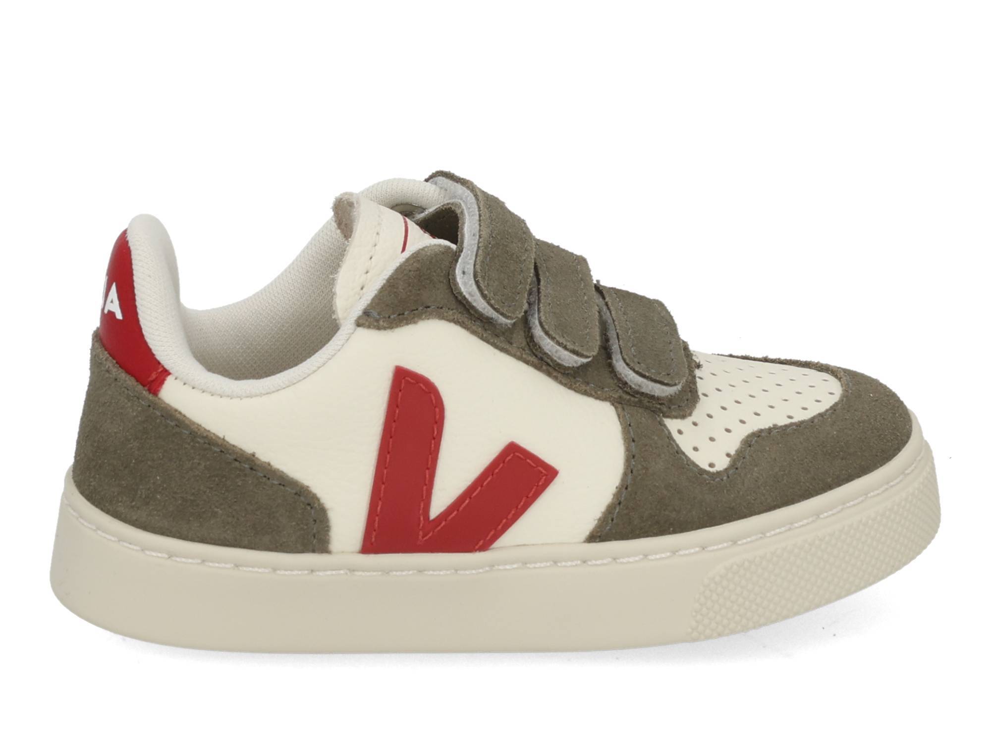 VEJA Small V-10 pure pepper multi rood maat 27