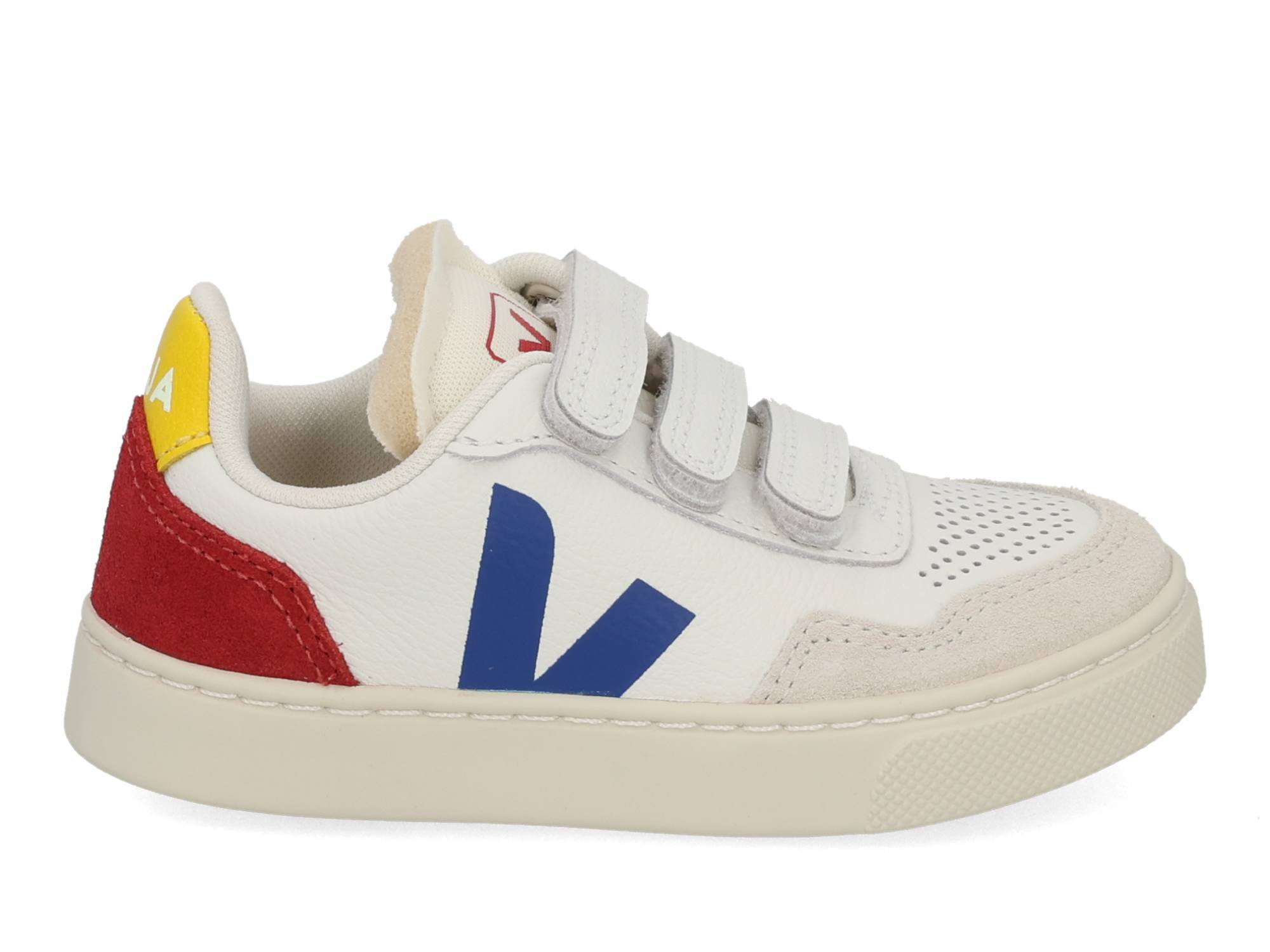 VEJA V-90 white indigo pep Wit