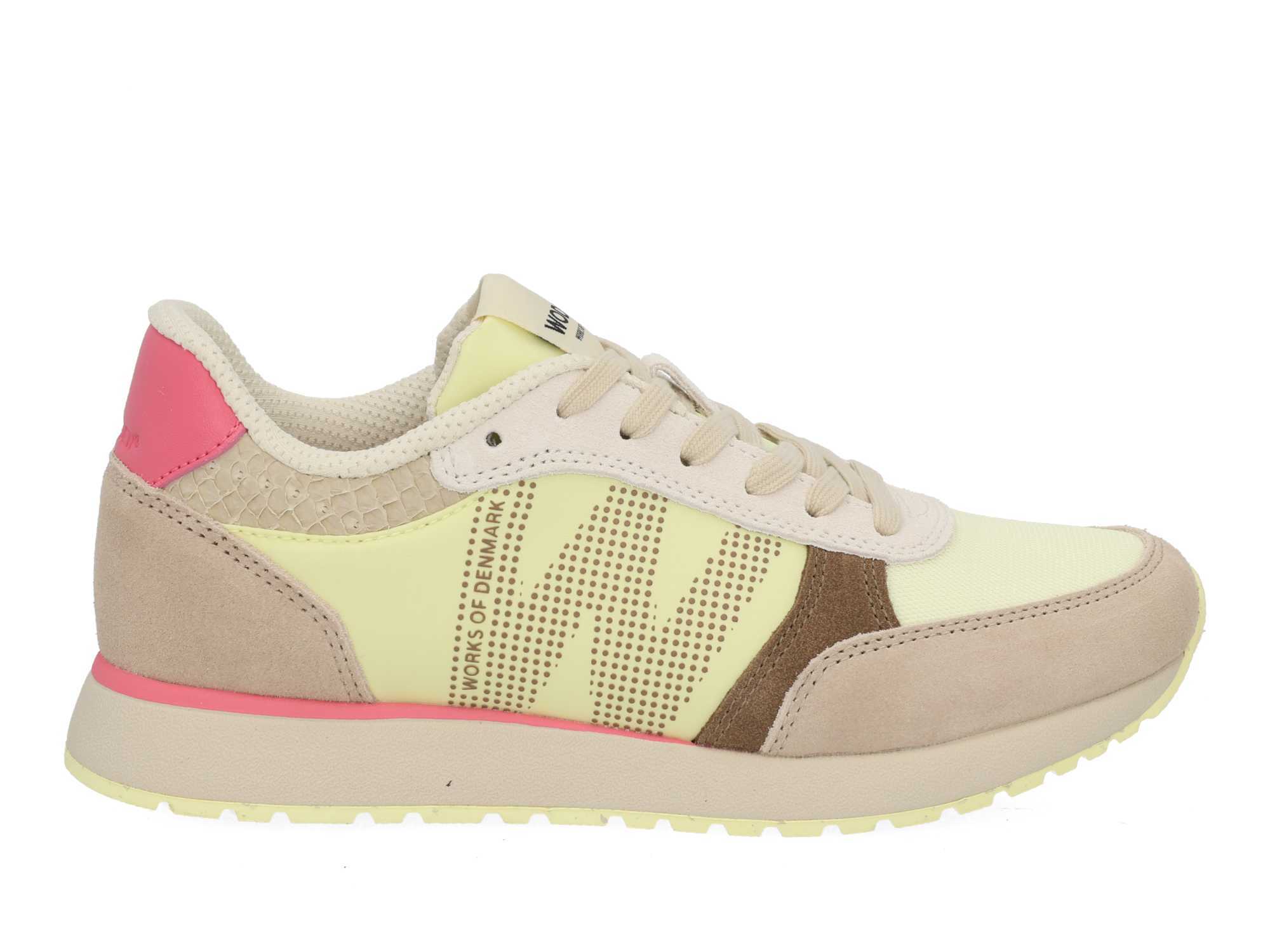 Woden Ronja WL686 375 wax multi Geel