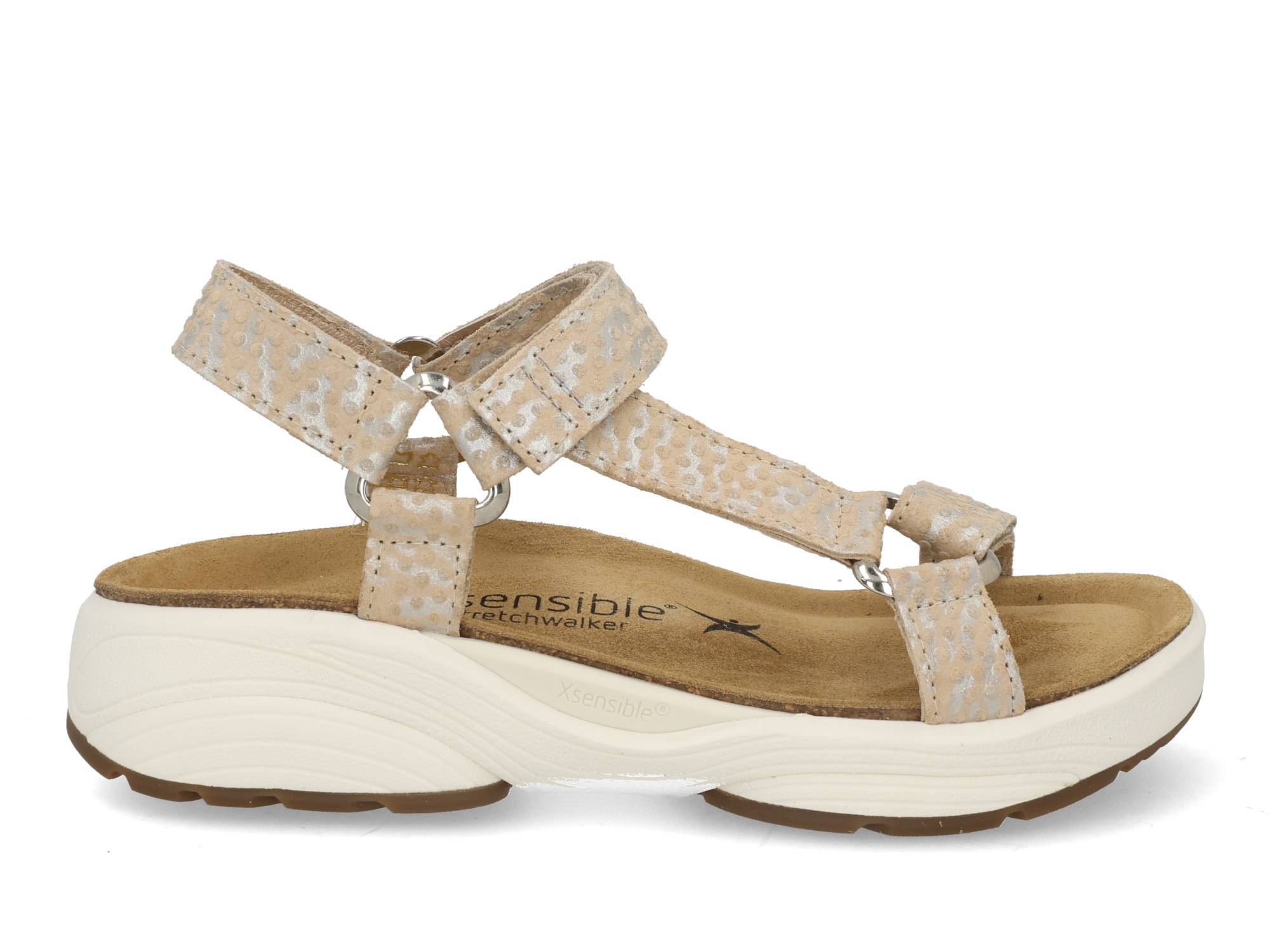 Xsensible Stretchwalker Passiflora 30806.5 446 sand fantasy Beige