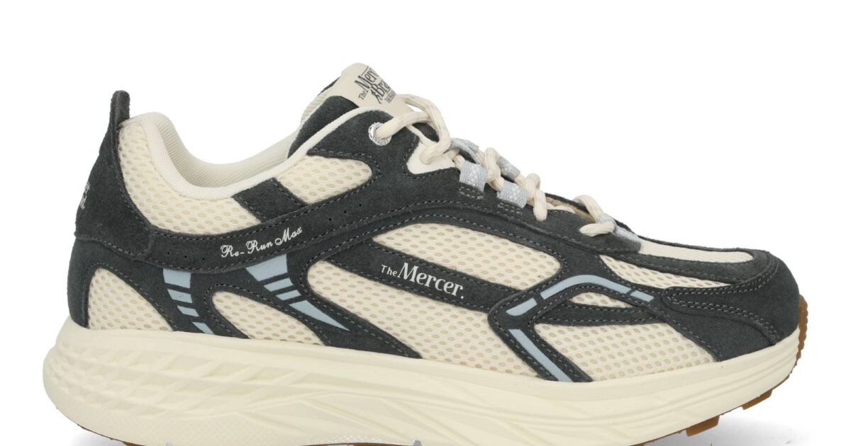 Mercer The Re-run Max 902 antracite | Shoesbyboudewijns.nl