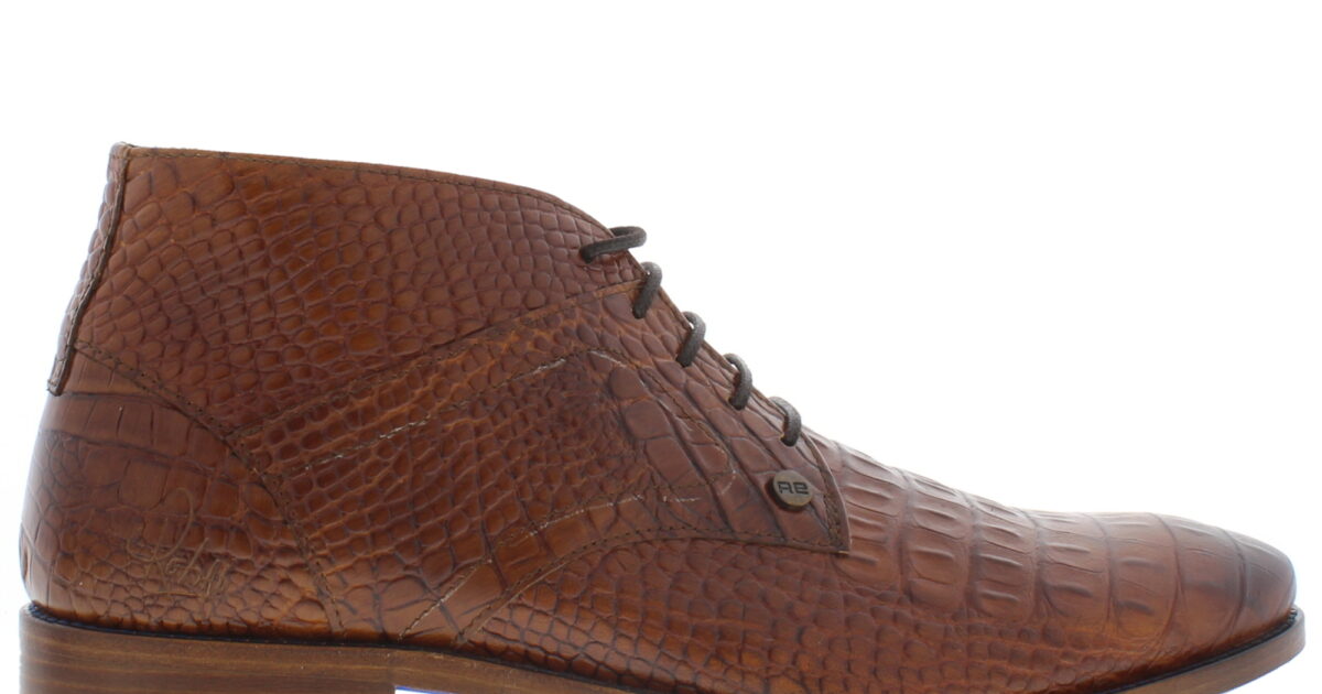 Rehab Barry croco brown Herenschoenen kopen? | Shoesbyboudewijns.nl