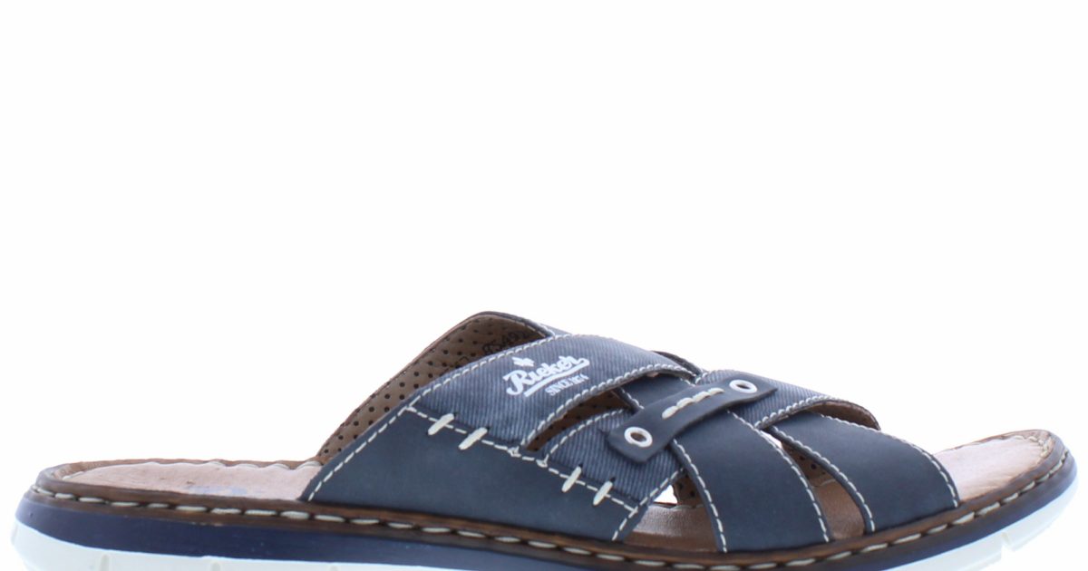 Rieker instapper, Lage schoenen, Mannen, Maat 42, blauw - Schoenen.nl